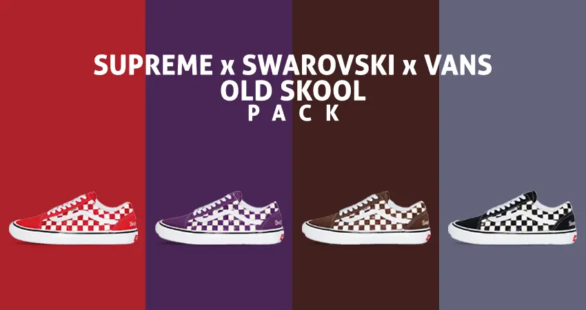 Supreme Swarovski Vans Old Skool Release Date