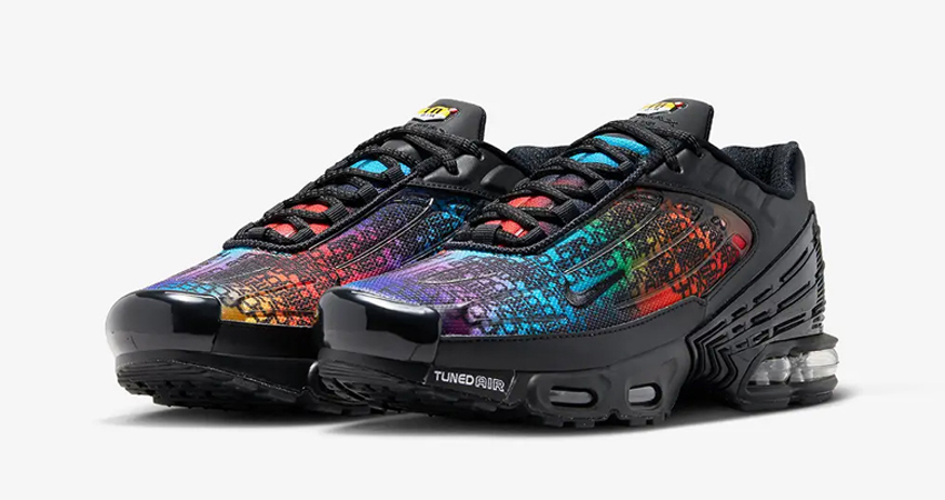 Latest Air Max Plus 3 Bathes In The Colours Of Rainbow 01