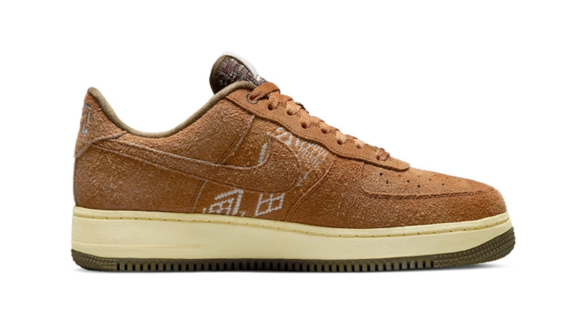 NAI-KE Series Gets An Autumn Addition With The Nike Adds a Shaggy Air Force 1 Low 01