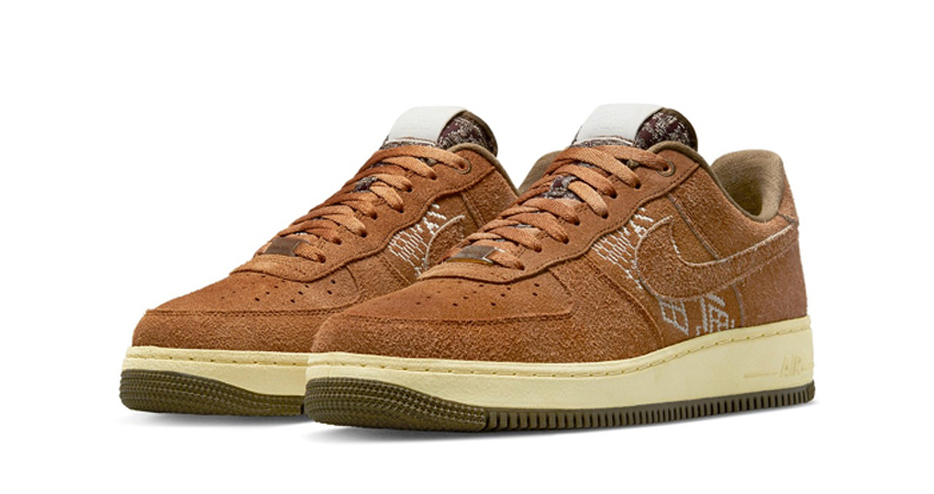 NAI-KE Series Gets An Autumn Addition With The Nike Adds a Shaggy Air Force 1 Low 02