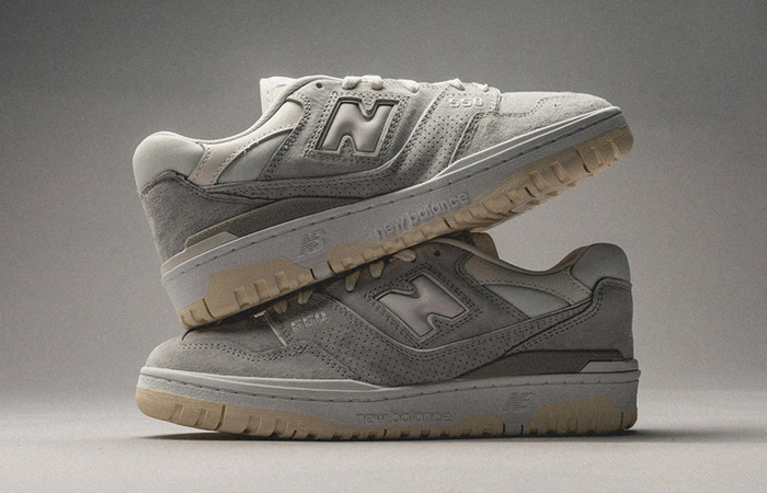 New Balance 550 Grey Suede Bb550slb Where To Buy Fastsole