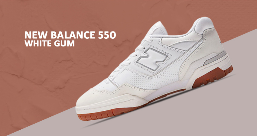 New Balance 550 Takes On White Gum Colourway featured image