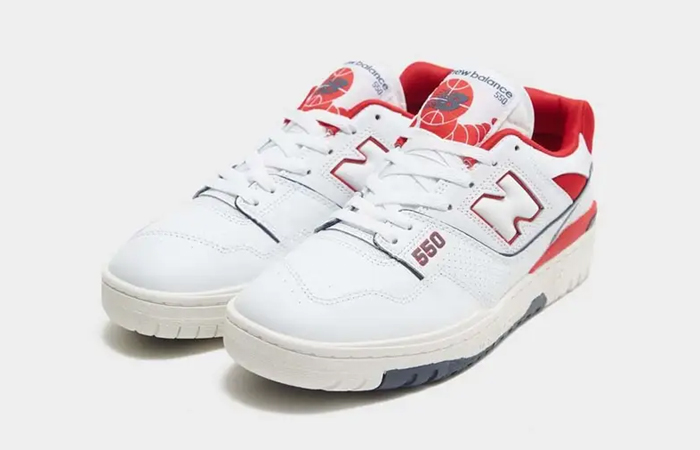 New Balance 550 White Red 16603027 - Where To Buy - Fastsole