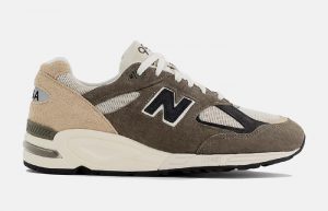 New Balance 990v2 Made In USA Olive Beige M990GB2 right