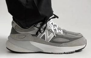 New Balance 990v6 Grey M990GL6 onfoot 01