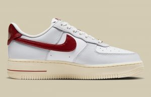 Nike Air Force 1 Low Gold Hangtag White Red DV7584-001 right
