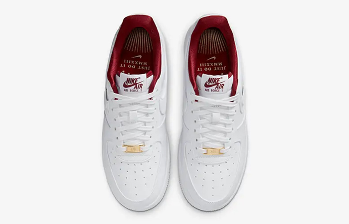 Nike Air Force 1 Low Just Do It White Red DV7584-100 up