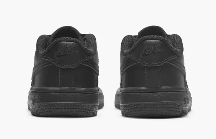 Nike Air Force 1 Low LE Toddler Triple Black DH2926-001 back