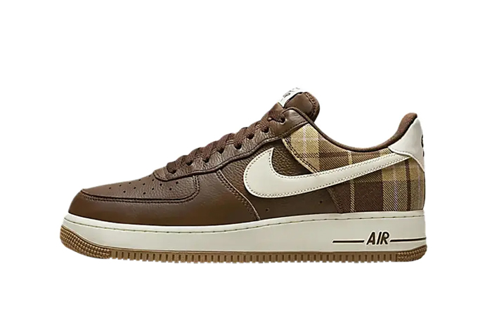 Nike Air Force 1 Low Plaid Cacao Wow DV0791-200 featured image