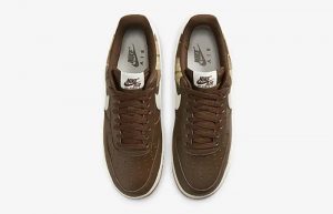 Nike Air Force 1 Low Plaid Cacao Wow DV0791-200 up