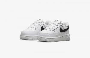 Nike Air Force 1 Low SE Baby Toddler White FJ2888-100 front corner