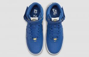 Nike Air Force 1 Mid 40th Anniversary Blue DR9513-400 up