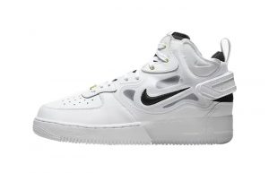 Nike Air Force 1 Mid React White Black DQ7668-100 featured image