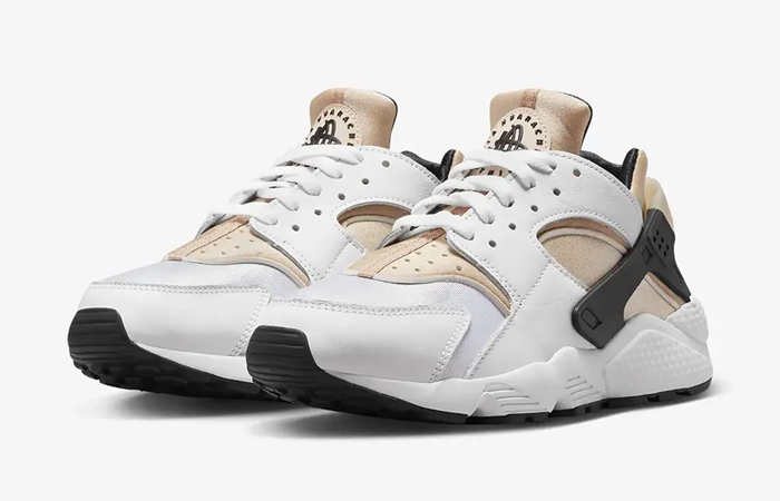 Nike Air Huarache White Hemp Sand Drift DH4439-108 front corner