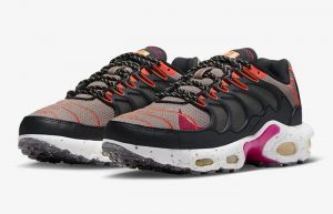 Nike Air Max Plus Terrascape Taupe Black Orange DQ3977-002 front corner