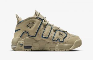 Nike Air More Uptempo Older Kids Limestone DQ6200-200 right