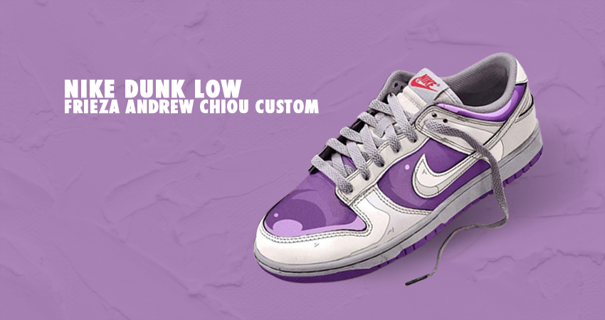 Nike Along With Andrew Chiou Creates Dunk Low In Frieza Colourway featured image