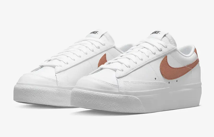 all white nike blazer low