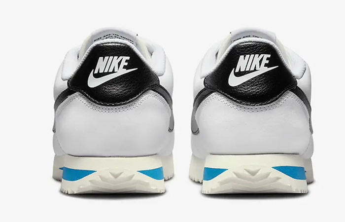Nike Cortez White Black Blue DN1791-100 back