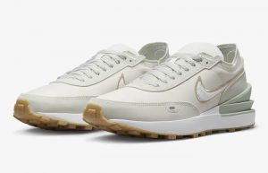 Nike Waffle One Phantom Light Silver DR9502-001 front corner