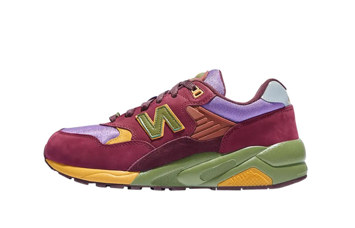 Stray Rats x New Balance 580 Red Purple MT580SR2 featured image