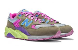 Stray Rats x New Balance 580 Teal Green MT580ST2 front corner