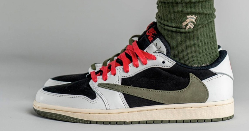 Travis Scott x Air Jordan 1 Low OG WMNS Olive Will Bring Back Life To Your Closet With Green (1)