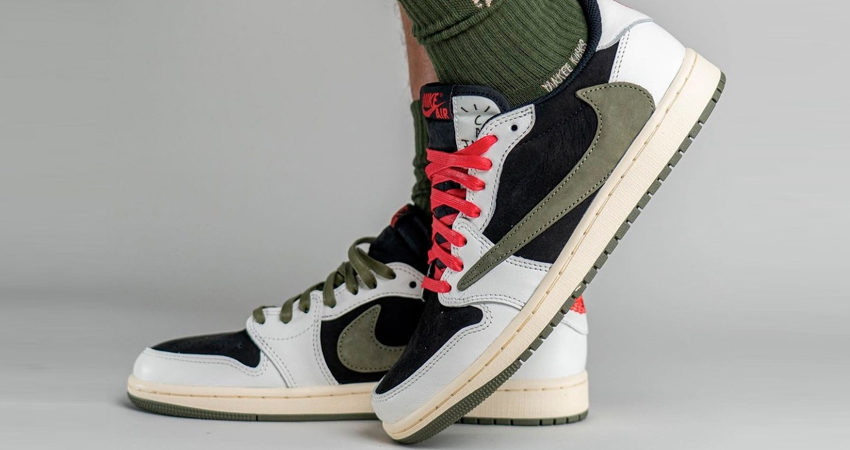 Travis Scott x Air Jordan 1 Low OG WMNS Olive Will Bring Back Life To Your Closet With Green (3)
