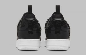 UNDERCOVER x Nike Air Force 1 Low Black White DQ7558-002 back