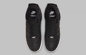UNDERCOVER x Nike Air Force 1 Low Black White DQ7558-002 up