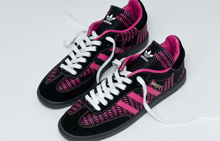 adidas Samba Mexico Jersey Pink Black 01