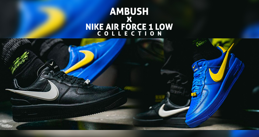AMBUSH x Nike Air Force 1 Low On Foot Photos