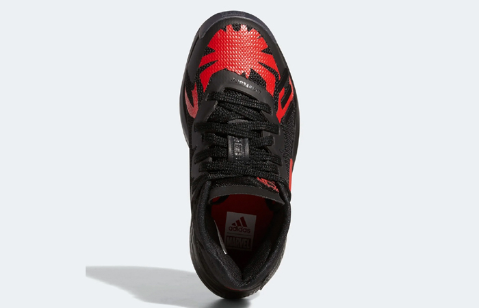 Across the Spider-Verse x adidas D.O.N. Issue 4 Miles Morales HR1627 up