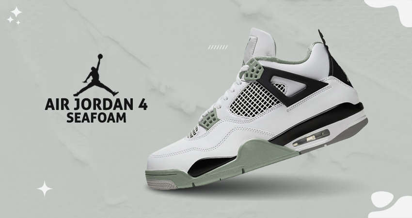 Air Jordan 4 “Seafoam” Adds Neutrals To The Spring 2023 Drop featured image