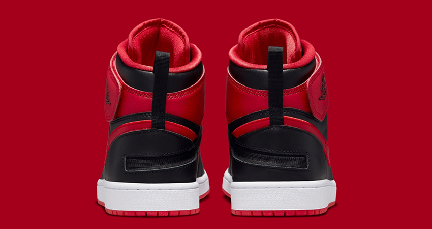 Classic Bred Colourway Dresses the Ever So Versatile Air Jordan 1 High FlyEase 04