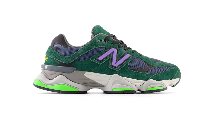 Hues Of Green And Purple Make Up The Colourway Of New Balance 9060 Nightwatch 01