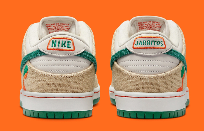 Jarritos x Nike SB Dunk Low Green White FD0860 001 back