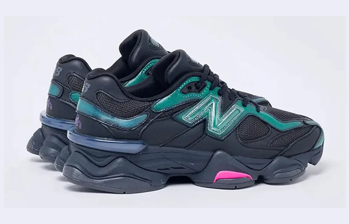 Mowalola x New Balance 9060 Black Teal U9060ML right