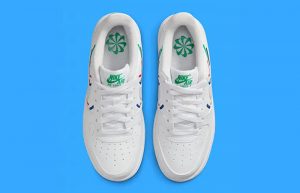 Nike Air Force 1 Low GS Keith Haring White FD0532-100 up