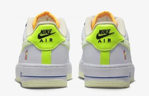 Nike Air Force 1 Low GS Player One White Blue FB1393-111 back