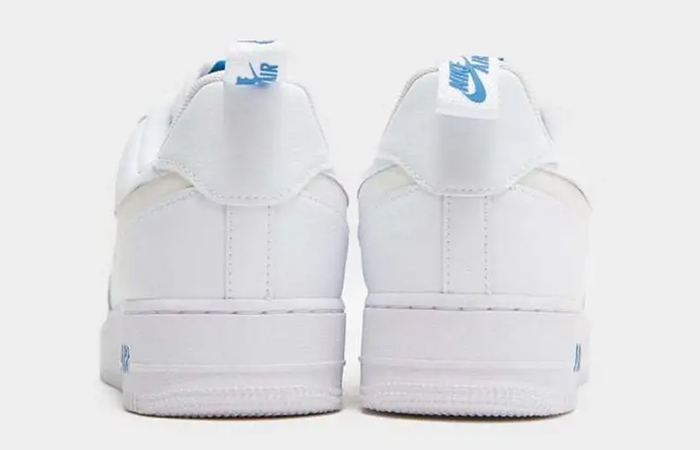 Nike Air Force 1 Low Reflective Swoosh White Blue FB8971-100 back