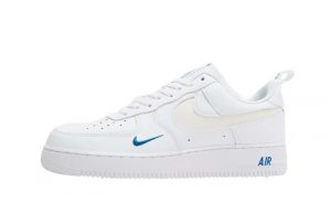 Nike Air Force 1 Low Reflective Swoosh White Blue FB8971-100 featured image
