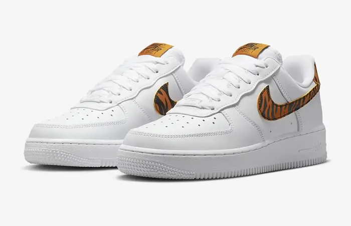 Nike Air Force 1 Low Tiger White DD8959-108 front corner