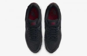 Nike Air Max 90 Anthracite Team Red DQ4071-001 up