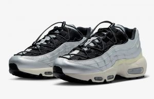 Nike Air Max 95 Toggle Metallic Silver Black FD0798-001 front corner