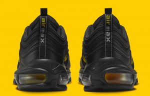 Nike Air Max 97 GS Black Yellow FD9777-001 back