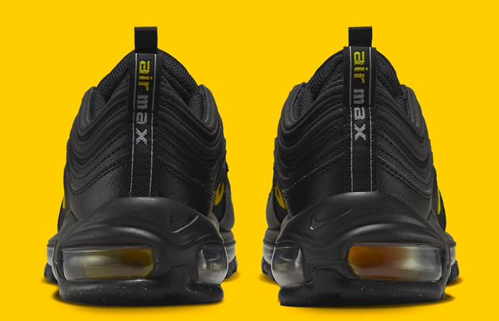 Nike Air Max 97 GS Black Yellow FD9777-001 back