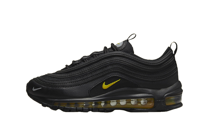 Nike Air Max 97 GS Black Yellow FD9777-001 featured image