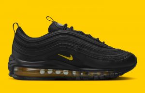 Nike Air Max 97 GS Black Yellow FD9777-001 right