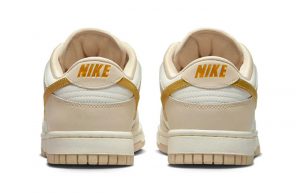 Nike Dunk Low Golden Swoosh Tan DX5930-001 back